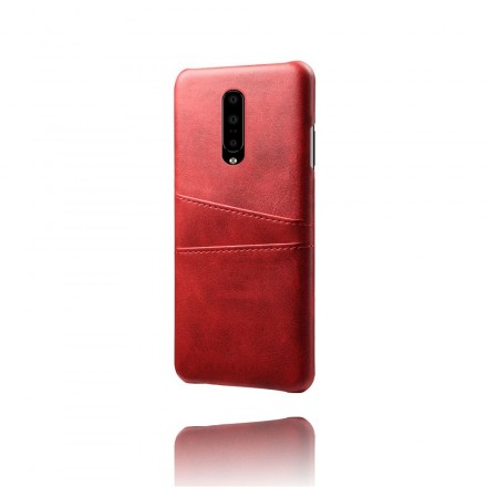 Cover OnePlus 7 Kartenhalter mit Lederoptik