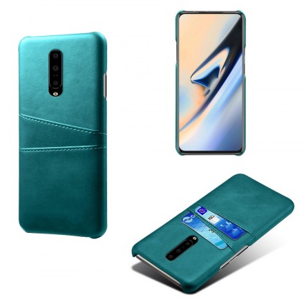Cover OnePlus 7 Kartenhalter mit Lederoptik