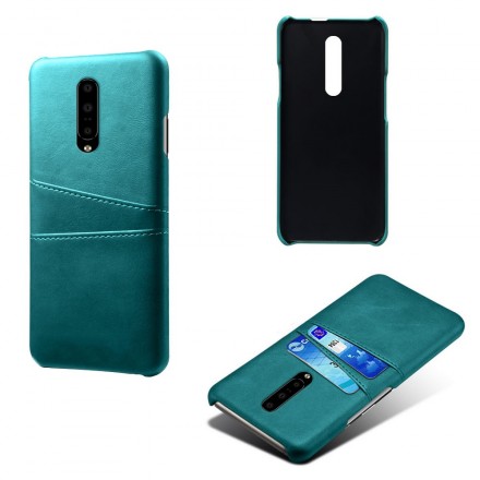 Cover OnePlus 7 Kartenhalter mit Lederoptik