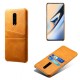 Cover OnePlus 7 Kartenhalter mit Lederoptik