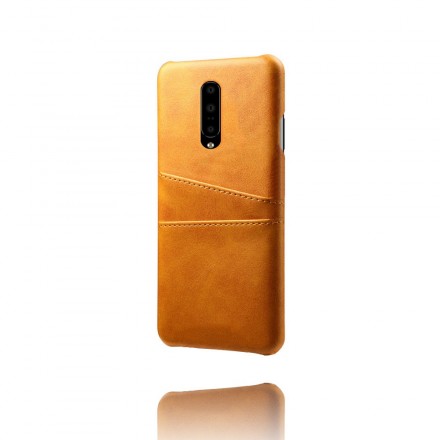Cover OnePlus 7 Kartenhalter mit Lederoptik