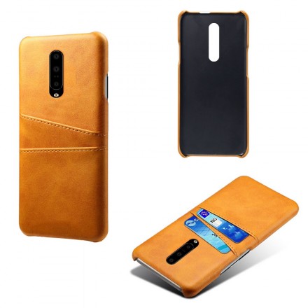 Cover OnePlus 7 Kartenhalter mit Lederoptik
