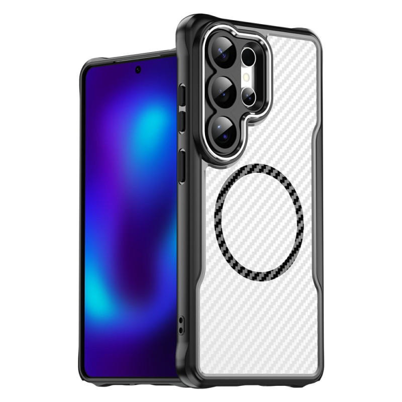 Samsung Galaxy S26 Ultra MagSafe Schutzhülle Hybrid Kohlefaser
 Texture