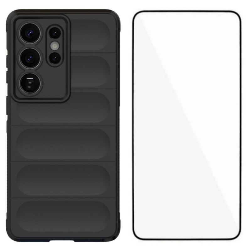 Samsung Galaxy S26 Ultra Rutschfestes Cover mit Displayschutzfolie