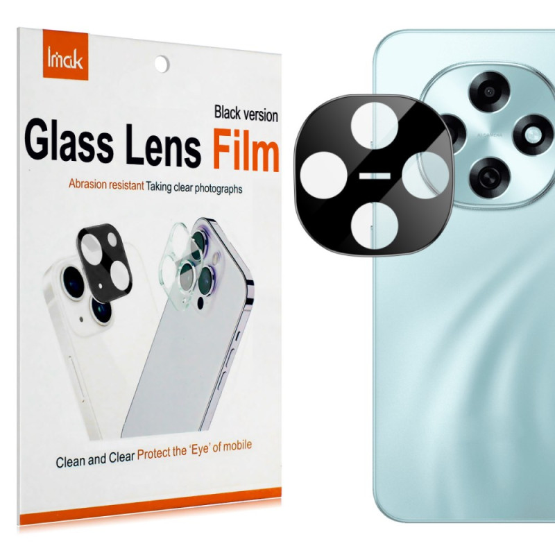 Schutzlinse aus gehärtetem Glas für Oppo A6 Pro 5G (schwarze Version)