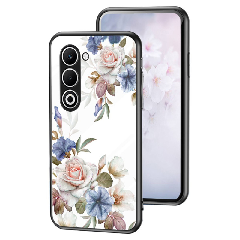 Oppo A5 5G Panzerglas
 Cover Blumenmuster