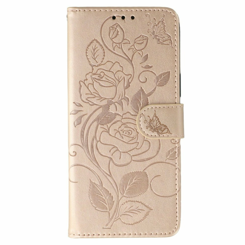 Housse Oppo Find X9 5G Motif Roses et Papillons