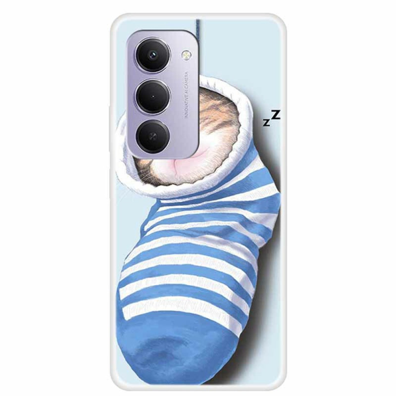 Xiaomi Redmi 15 4G Socken und Katze Cover