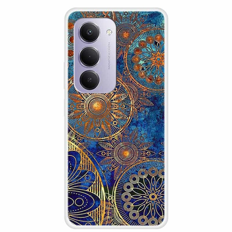 Xiaomi Redmi 15 4G Cover Goldene Blumen