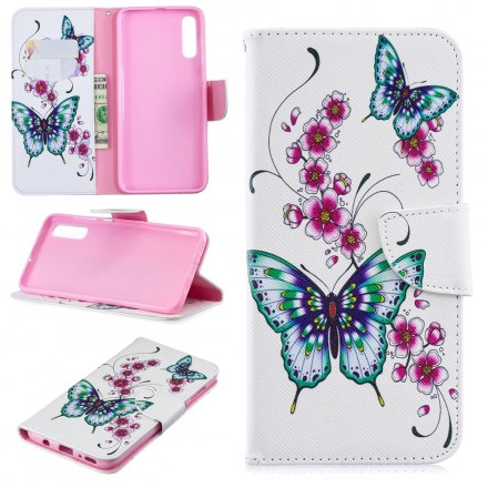 Samsung Galaxy A70 Hülle Wunderbare Schmetterlinge