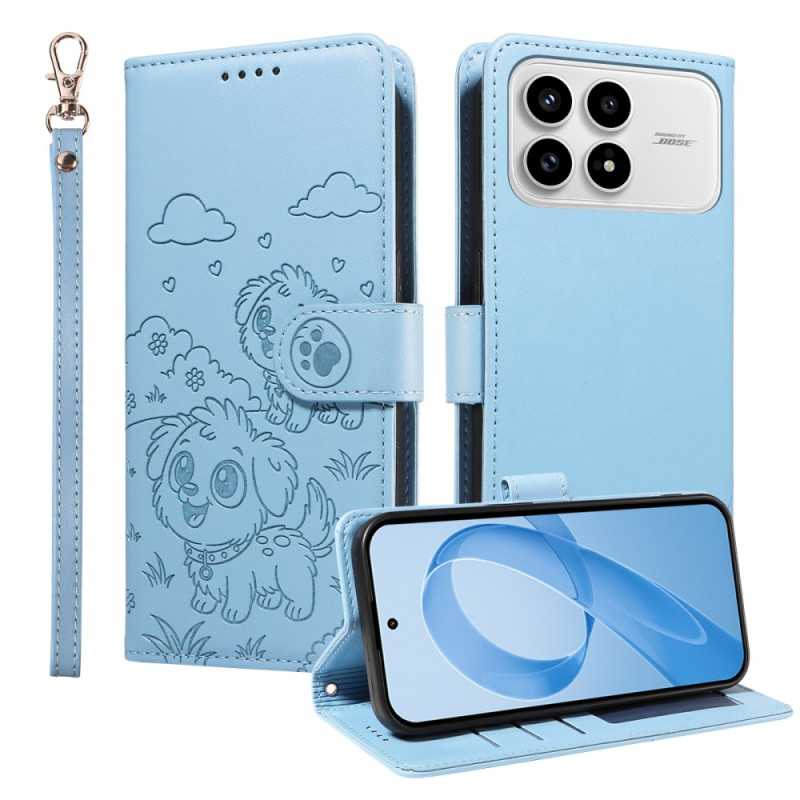 Hülle Poco F8 Pro RFID-Schutz Hundemotiv