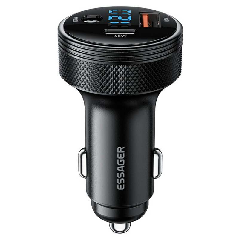 150W Multi-Port (DC + USB) Autoladegerät mit digitalem Display TESTAGER