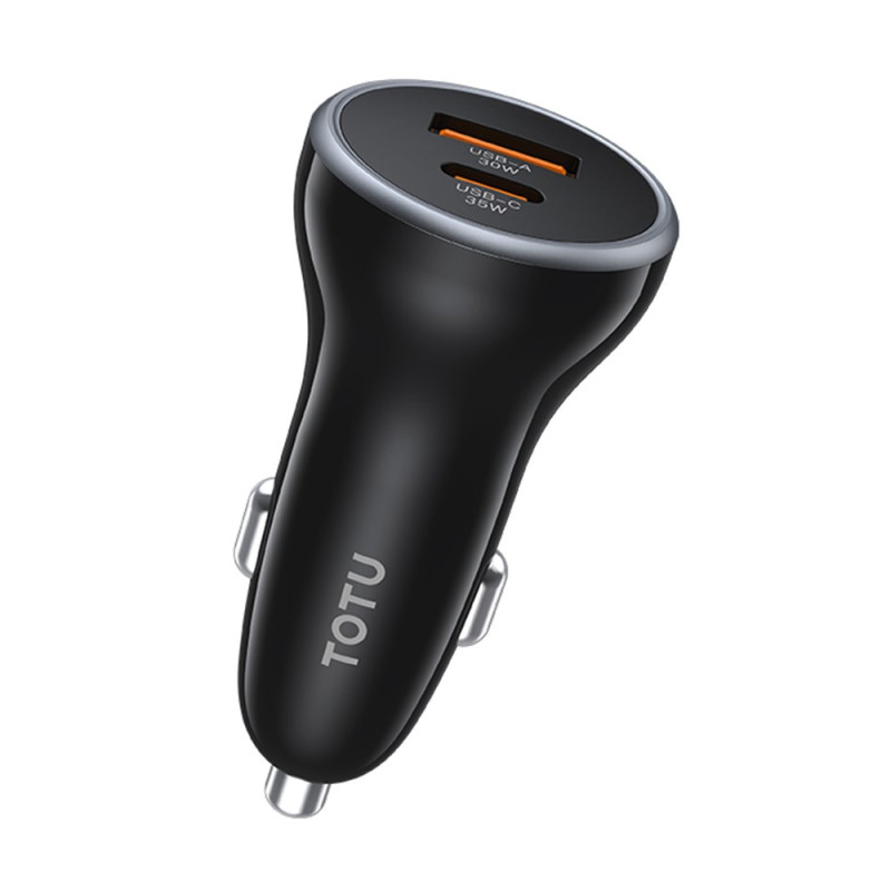 Autoladegerät 65W Dual Port USB-C/A TOTU