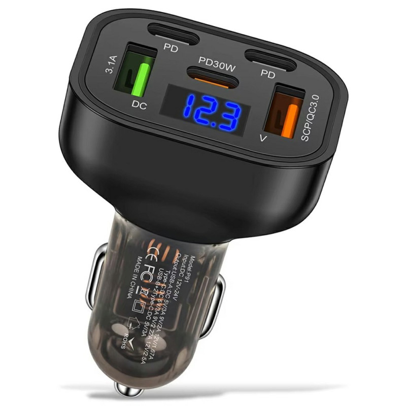 150W 5-in-1 Multiport-Ladegerät (QC3.0/PD) Digital