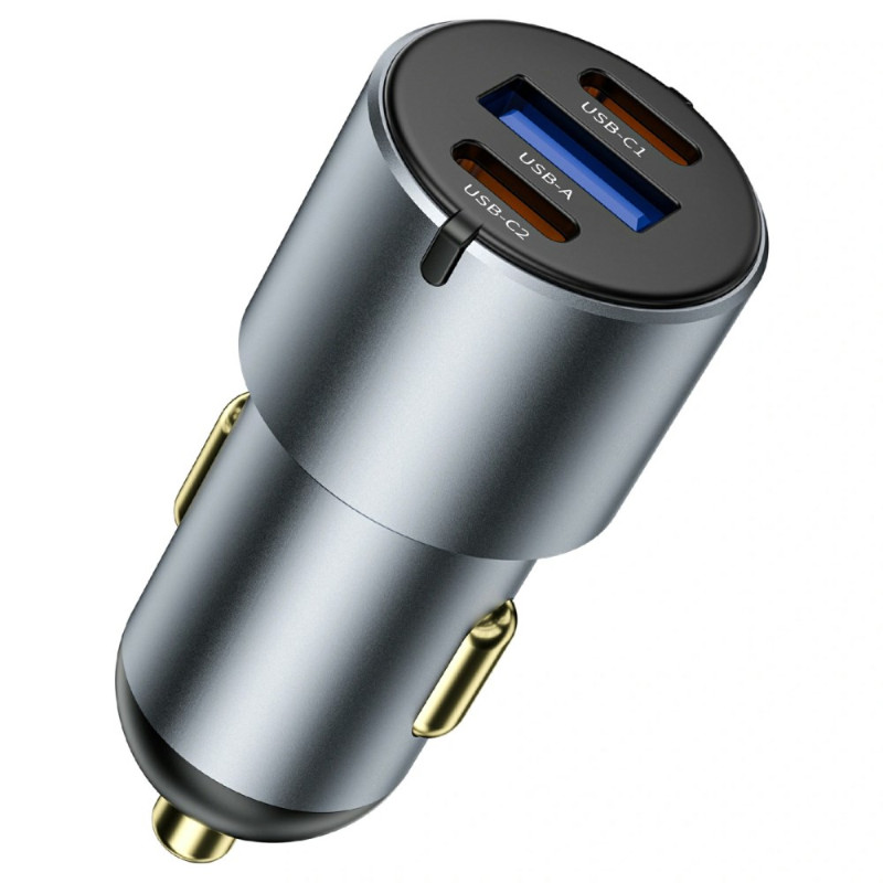 Autoladegerät 60W Triple Port PD (2C + 1A) WIWU