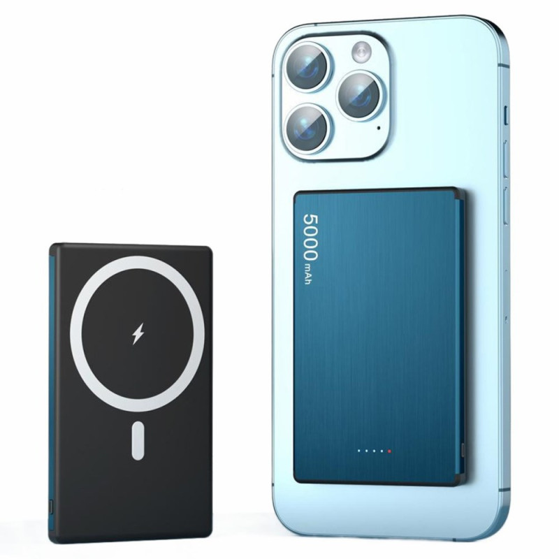 FLOVEME 5000mAh PD 20W Ultradünne drahtlose magnetische externe Batterie