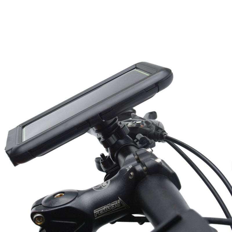 Wasserdichte Fahrradlenkerhalterung 360° drehbar (bis zu 6.8")