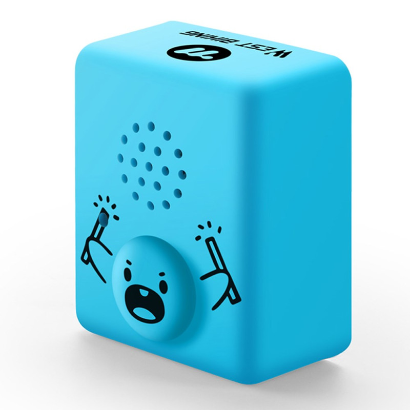 Elektro-Fahrradklingel 120dB mit Audio-Aufnahme WEST BIKING