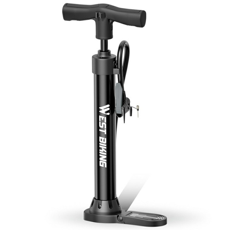 Fahrradpumpe 120 mit abnehmbarem Griff WEST BIKING