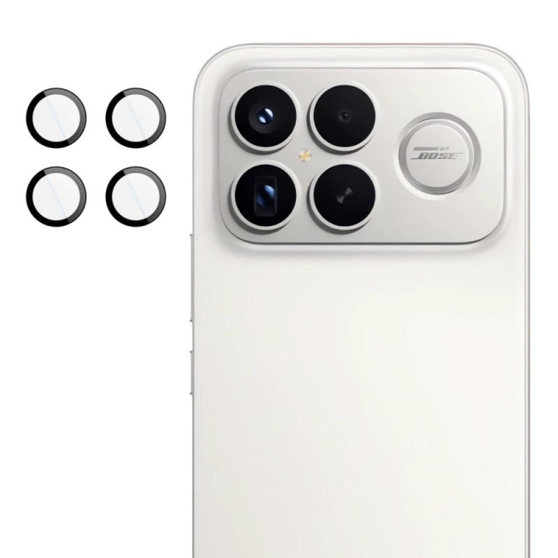 Schutzlinse aus gehärtetem Glas für Poco F8 Ultra (automatischer Positionierungsrahmen)