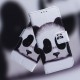 Samsung Galaxy A70 Panda Face Hülle