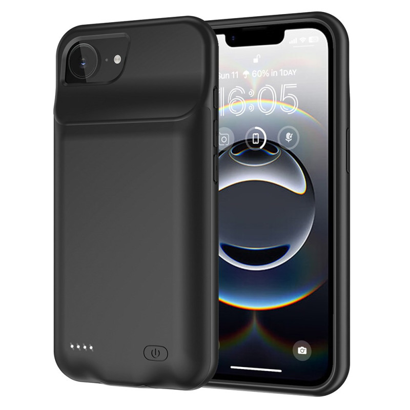 Hülle Externer Akku 10000mAh für iPhone 16e Verstärkter Schutz