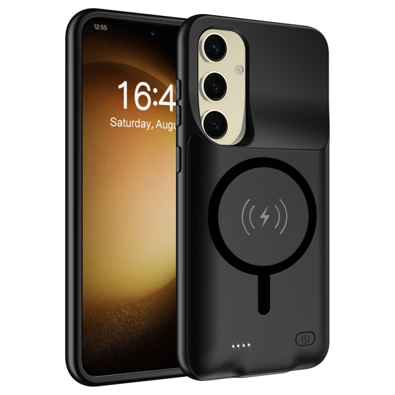 Cover Akku 10000mAh für Samsung Galaxy S25 Externes Ladegerät mit magnetischer Befestigung