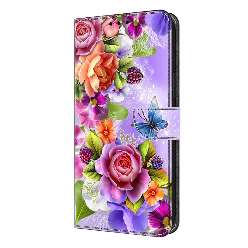 Samsung Galaxy S26 Plus Hülle Blendende Blumen