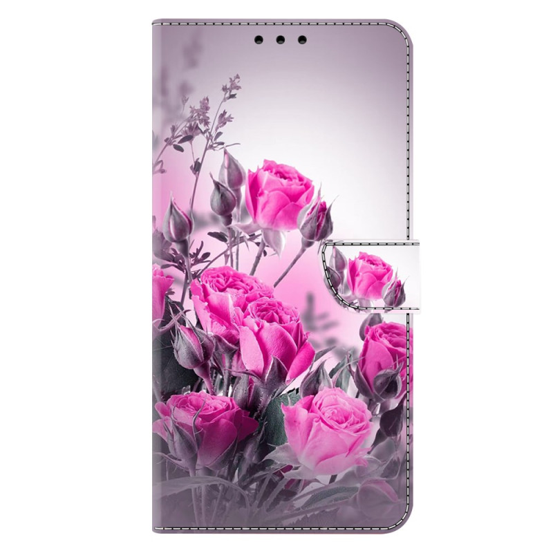 Samsung Galaxy S26 Plus Hülle Violette Blumen