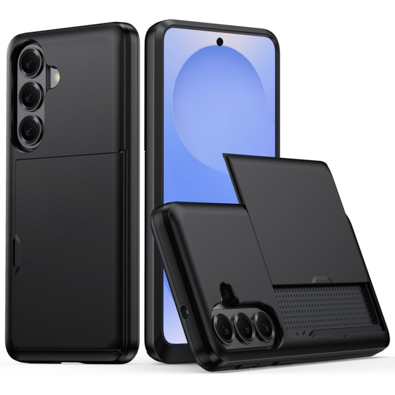 Samsung Galaxy S26 Cover Kartenhalter Metal-Effekt