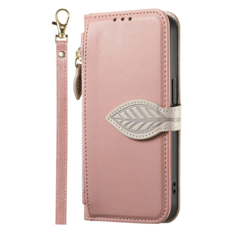 Honor X5c Plus Hülle Verschluss Blatt-Design