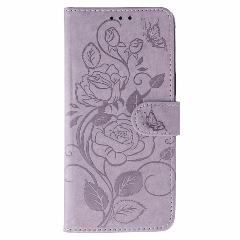 Oppo A6 Pro 5G Hülle mit Blumenmuster