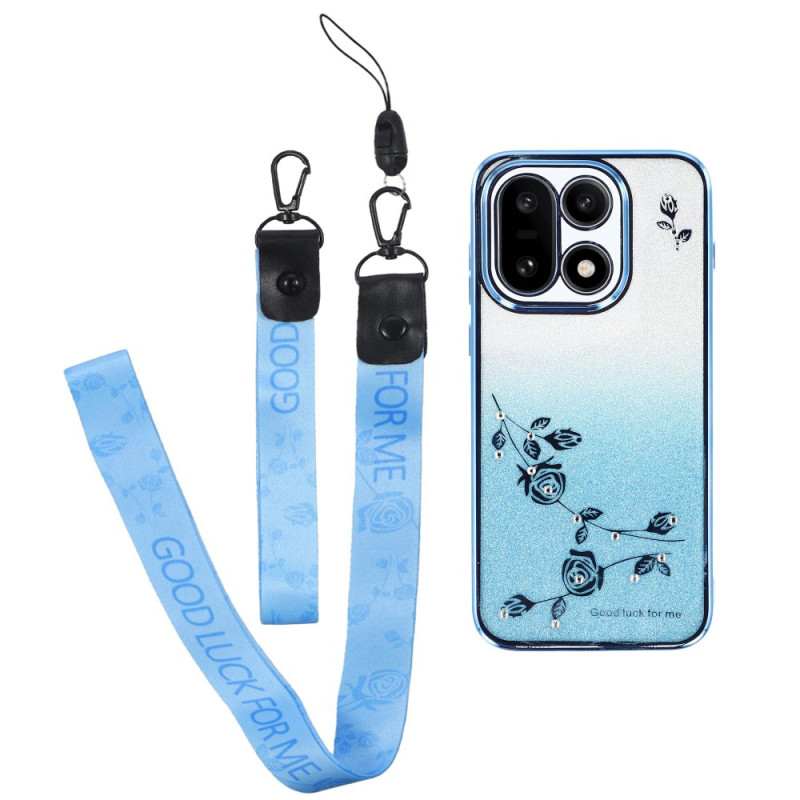 OnePlus 15 Cover Blumenmuster mit Kordeln