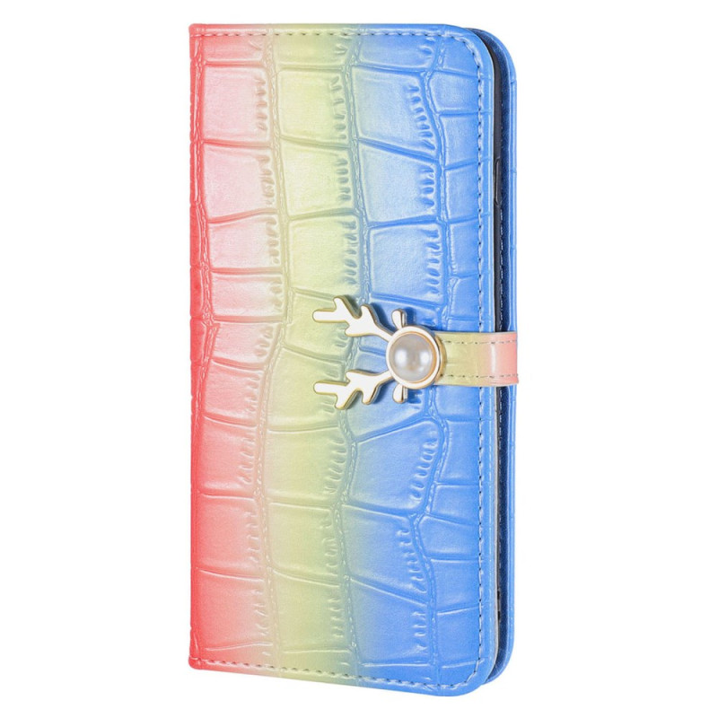 iPhone 13 Pro Max Hülle mit Krokodil-Muster
 Degradiert