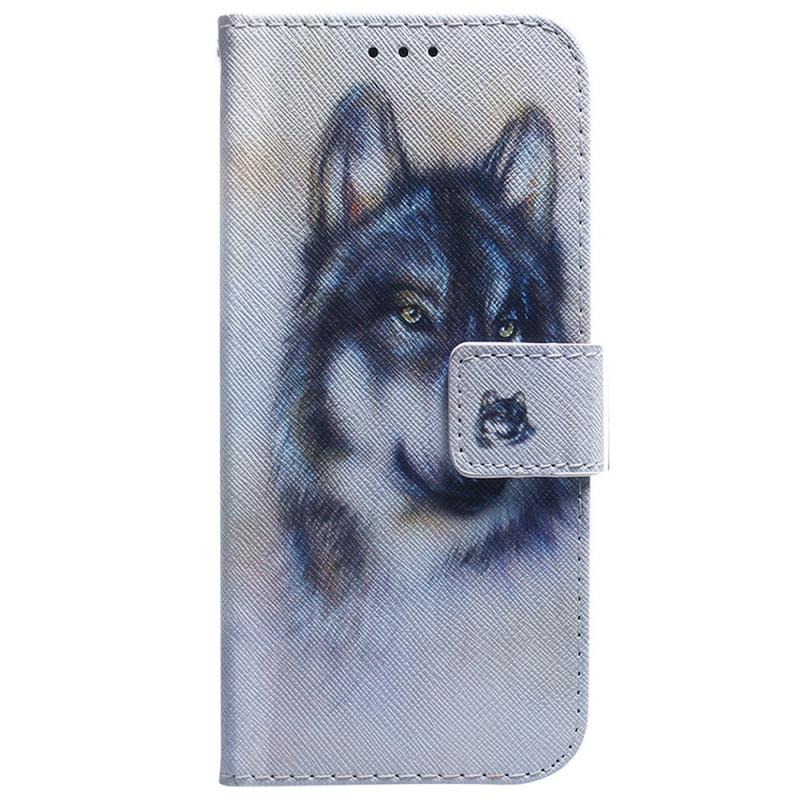 Xiaomi Redmi Note 15 5G Hülle Wolf Aquarell