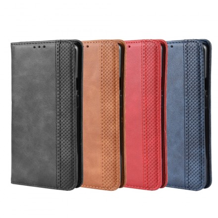  Flip Cover OnePlus 7 Pro Vintage Stylished Leather Effect