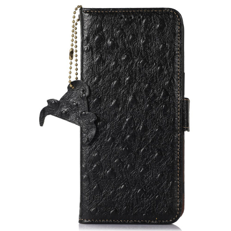 Xiaomi Redmi Note 15 Pro 5G Hülle aus strukturiertem Echtleder