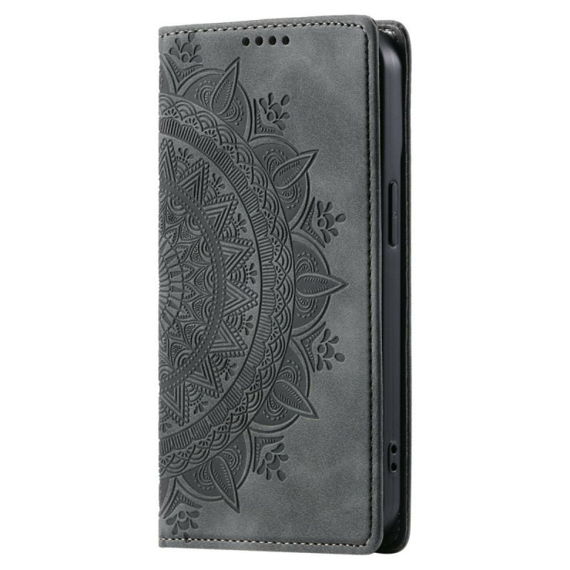 Flip Cover Xiaomi Redmi Note 15 Pro 5G Wildlederoptik Mandala