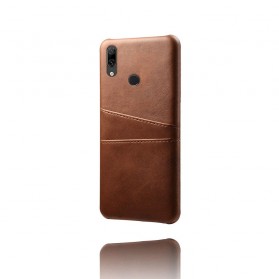 Cover Huawei Y7 2019 Kartenhalter mit Lederoptik