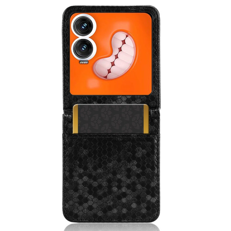 Cover Infinix Zero Flip 5G Kartenhalter Glänzend