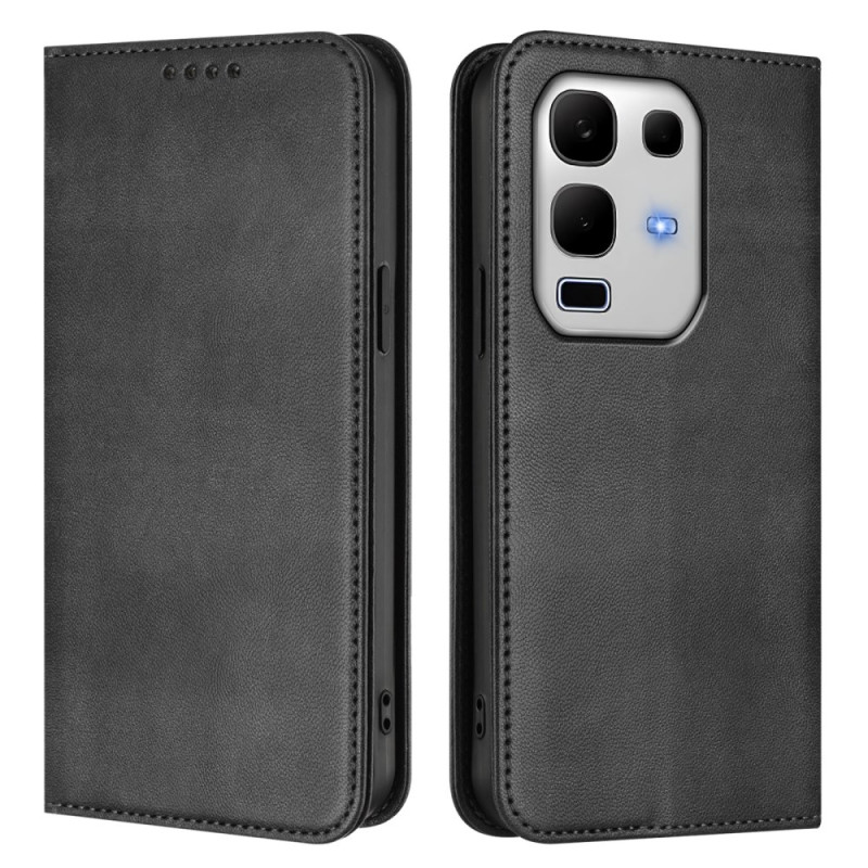 Flip Cover Infinix Note 50S 5G RFID-Sperre und Retro-Textur