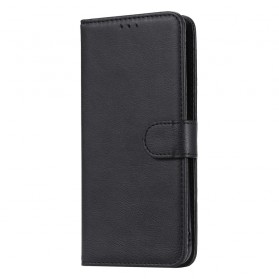 Samsung Galaxy A50 Lederoptik Tasche mit Riemen