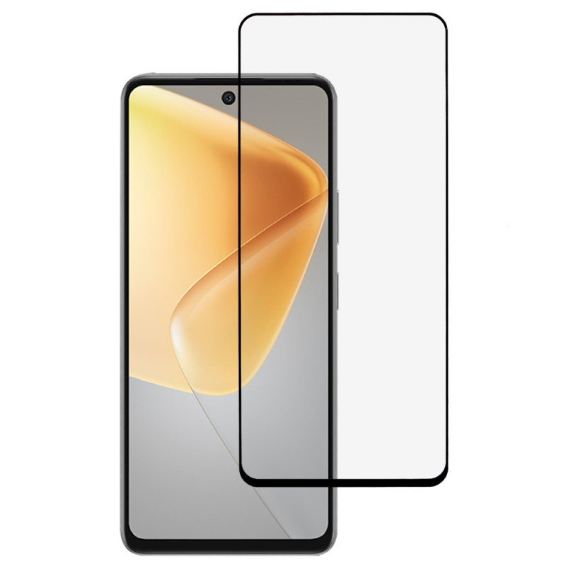Vollständiger Schutz aus gehärtetem Glas für das Display des Infinix Note 50 4G