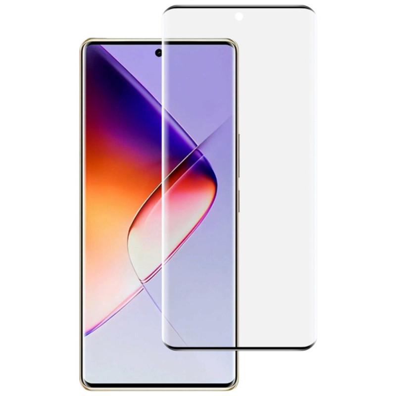 Vollständiger Schutz aus gehärtetem Glas für das Display des Infinix Note 40S