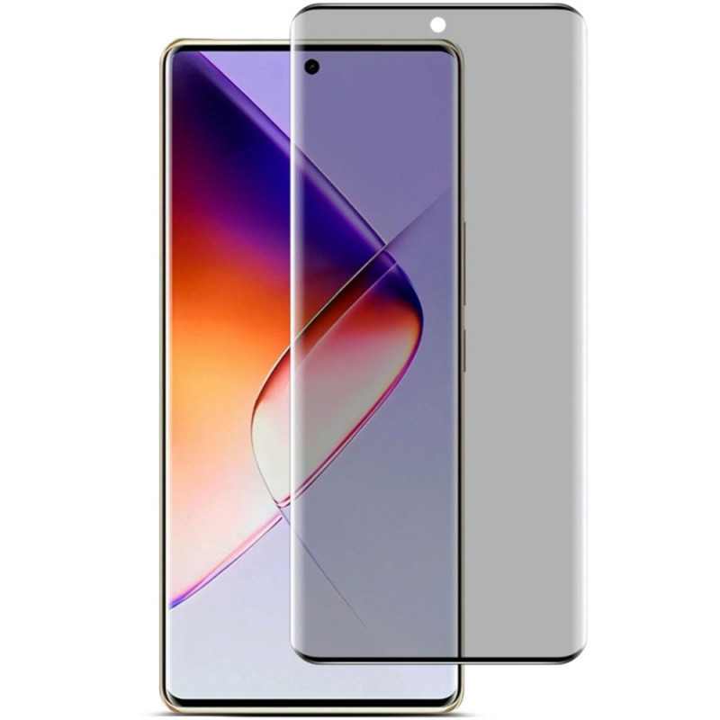 Anti-Espion Schutz aus gehärtetem Glas für das Infinix Note 40 Pro 4G Display