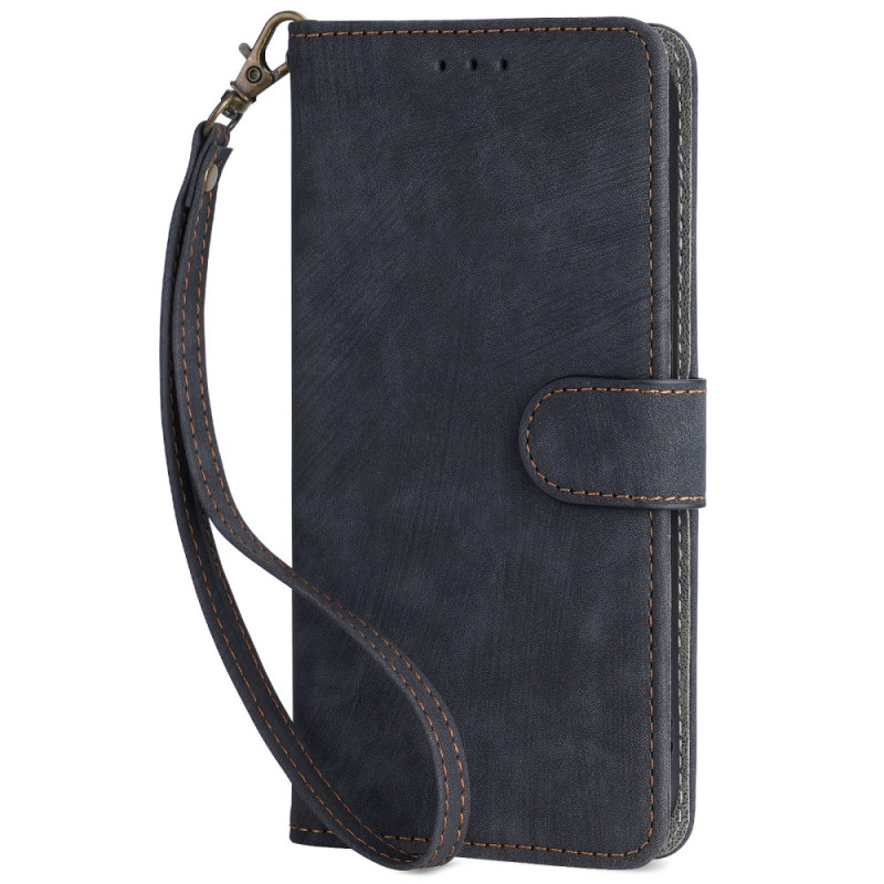 Infinix Note 40 4G Hülle RFID-Schutz Wildleder-Effekt