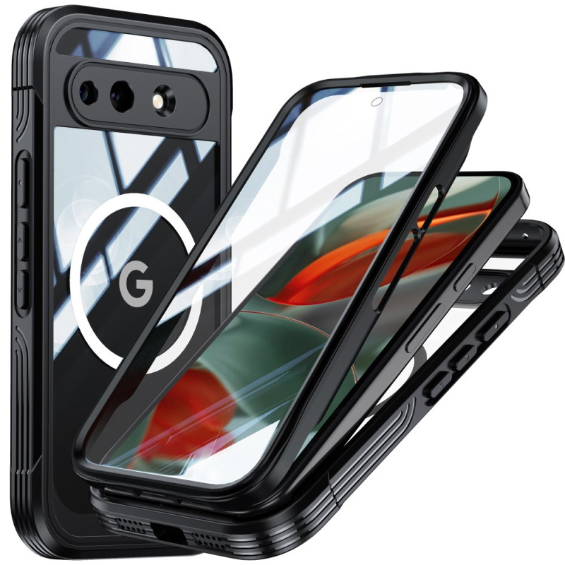 Google Pixel 10A Magnetisches Cover mit Displayschutzfolie aus gehärtetem Glas