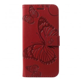 Huawei P30 LIte Hülle Riesige Schmetterlinge mit Riemen