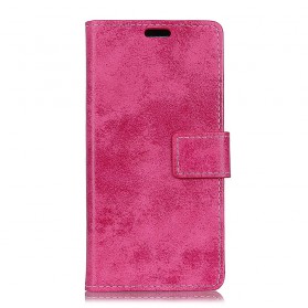 Huawei P30 Lite Hülle mit Vintage-Leder-Effekt