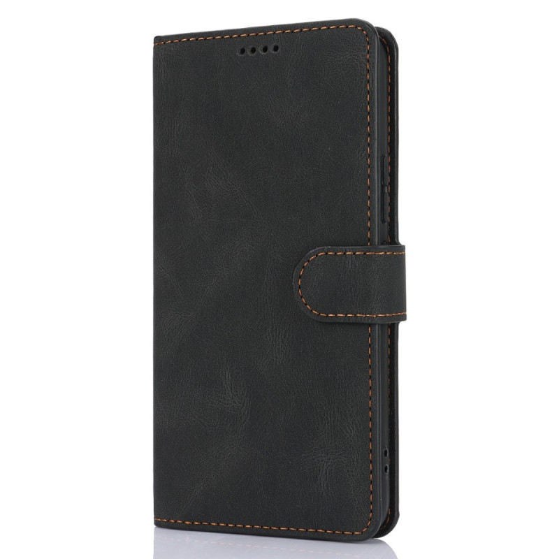 Hülle Xiaomi Redmi Note 15 Pro 4G Brieftasche Wildleder-Effekt